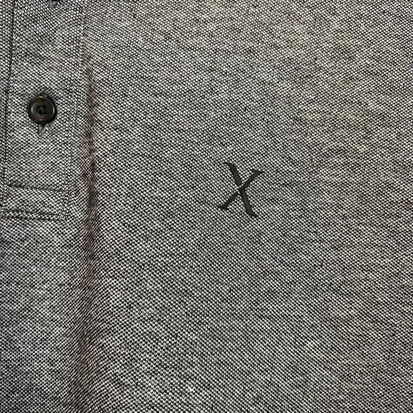 NWT! Express grey polo shirt. Size medium - Picture 3 of 13